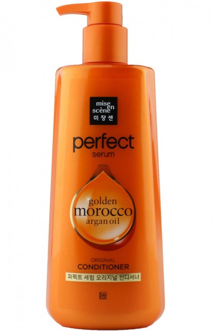 Mise en Scene Кондиционер для поврежденных волос питательный Perfect Serum Golden Morocco Argan Oil Original Сonditioner, 680 мл Mise en Scene Кондиционер для поврежденных волос питательный Perfect Serum Golden Morocco Argan Oil Original Сonditioner, 680 мл