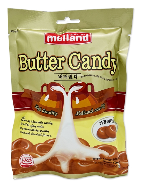 Melland Карамель леденцовая Сливочное масло Butter Candy, 100 г