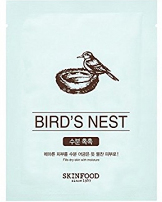SKINFOOD Beauty In A Food Mask Sheet Bird`s Nest Тканевая маска для лица с экстрактом ласточкиного гнезда, 18 мл