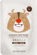 THE FACE SHOP Сharacter Mask Rudolph Тканевая маска Рождественский олень, 23 г