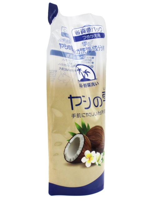 Kaneyo Средство для мытья посуды с кокосовым маслом, мягкая упаковка Natural Coconut Oil Detergent Refill, 430 мл Kaneyo Средство для мытья посуды с кокосовым маслом, мягкая упаковка Natural Coconut Oil Detergent Refill, 430 мл