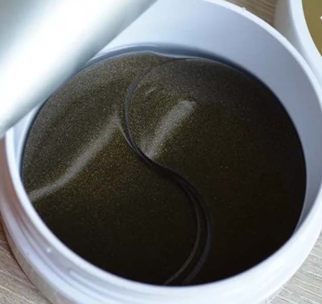 LA MISO Black Pearl Hydrogel Eye Patch Гидрогелевая маска с черным жемчугом для кожи вокруг глаз, 60 шт