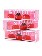 LOTTE Жевательная резинка со вкусом клубники & Ichigo, 3 шт х 26,1 г