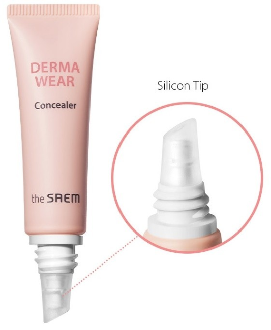 The Saem Крем-консилер Derma Wear Concealer 02 Natural Beige, 10 г