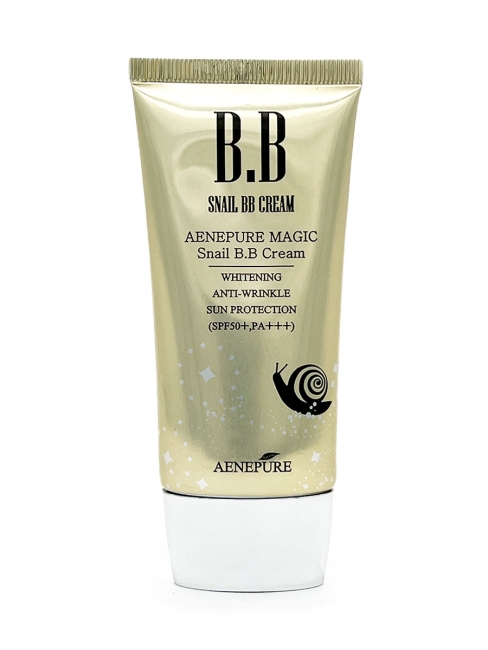 Ekel BB-крем с муцином улитки Aenepure Magic Snail BB Cream, 50 мл Ekel BB-крем с муцином улитки Aenepure Magic Snail BB Cream, 50 мл