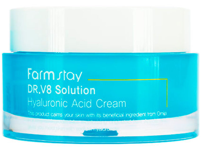 FarmStay Dr-V8 Solution Hyaluronic Acid Cream Крем с гиалуроновой кислотой, 50 мл